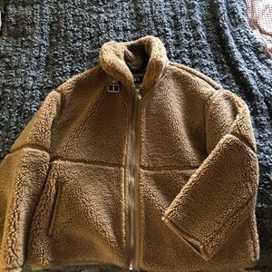 Cozy brown Teddy bear coat